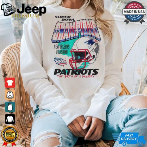 Vintage New England Patriots Super Bowl Champions T Shirt