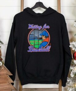 Waiting for baseball shirt
