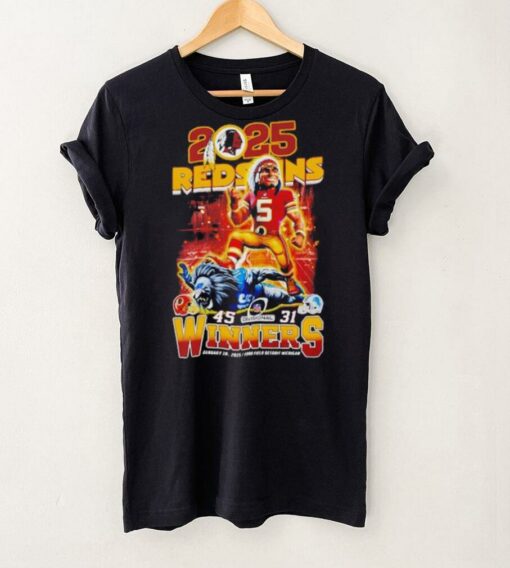 Washington Commanders Beat Buffalo Bills Winners 2025 shirt