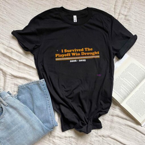Washington Commanders I Survived The Playoff Win Drought Shirt