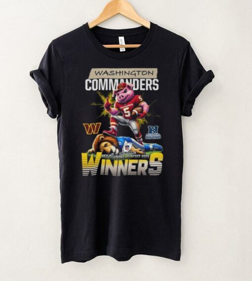 Washington Commanders NFC Playoff 2025 Winners T Shirt