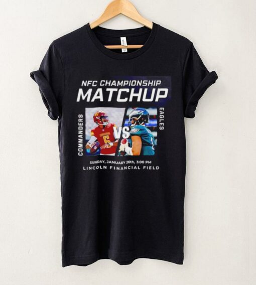 Washington Commanders Vs Philadelphia Eagles At Lincoln Financial Field On Sunday January 26th 2025 shirt