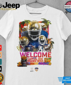 Welcome To The Capital One Orange Bowl Notre Dame Fighting Irish Vs Penn State Nittany Lions 2025 shirt