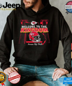 Welcome To The Kingdom Kansas City Chiefs Helmet T Shirt