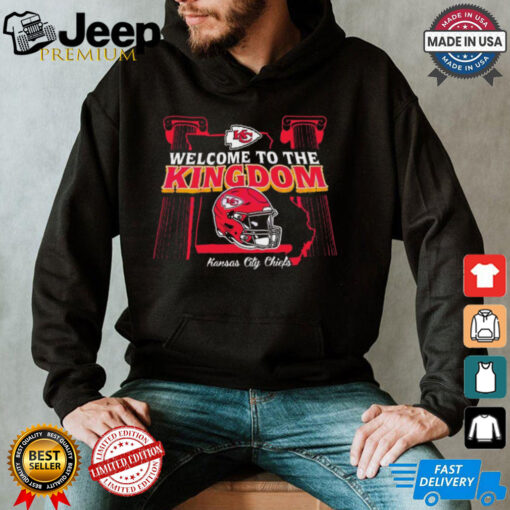Welcome To The Kingdom Kansas City Chiefs Helmet T Shirt