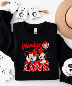 Wendy’s Mickey Love shirt