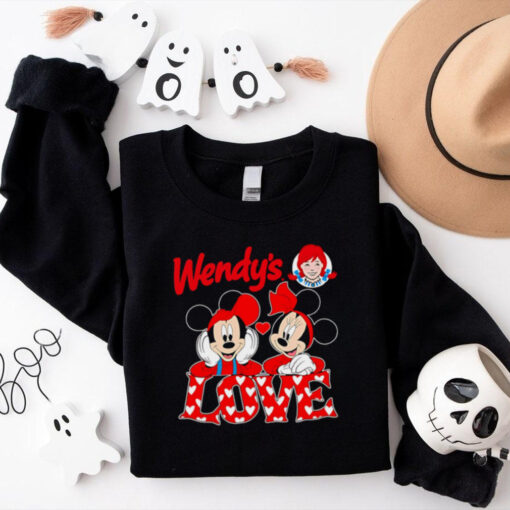 Wendy’s Mickey Love shirt