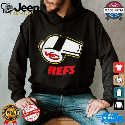 Whistle Kansas City Chiefs Refs shirt
