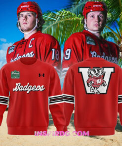 Wisconsin Badgers Frozen Confines Wisconsin 2025 Sweatshirt