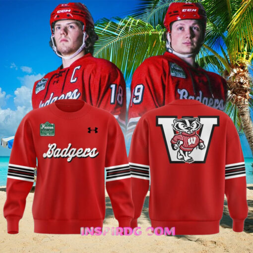 Wisconsin Badgers Frozen Confines Wisconsin 2025 Sweatshirt