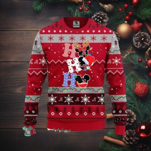 Alabama Crimson Tide NCAA Team HoHoHo Mickey Funny Ugly Christmas Sweater Sport Fans Men And Women Christmas Gift