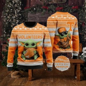 Baby Yoda Tennessee Volunteers Christmas For Yoda Lovers Ugly Christmas Sweater, Sweatshirt, Ugly Sweater, Christmas Sweaters, Hoodie, Sweater