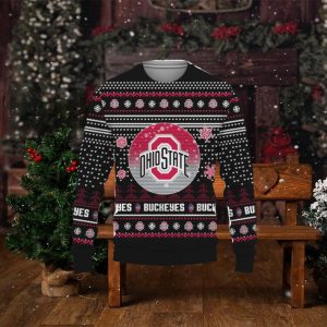 Christmas Gift Ohio State Buckeyes Ugly Christmas Sweater