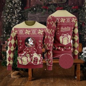 Florida State Seminoles Christmas Gift Ugly Christmas Sweater