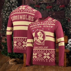 Florida State Seminoles Two Stripe Light Up Pullover Sweater