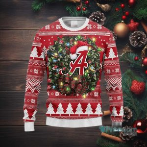 NCAA Alabama Crimson Tide Christmas Ugly 3D Sweater For Men And Women Gift Ugly Christmas