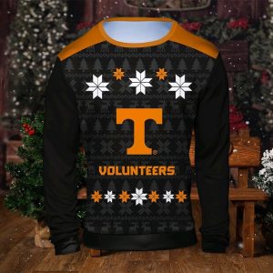 NCAA Men’s Long Sleeve Shirt with Sublimated Holiday Ugly Sweater Design