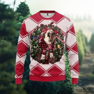 Ncaa Alabama Crimson Tide Pug Dog Ugly Christmas Sweater, All Over Print Sweatshirt, Ugly Sweater, Christmas Sweaters, Hoodie, Sweater